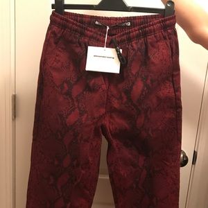 Alexander Wang Diamond Snake Joggers